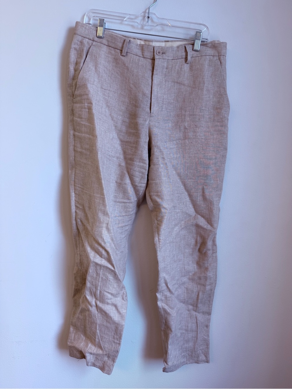 Zara Men's Linen Chinos